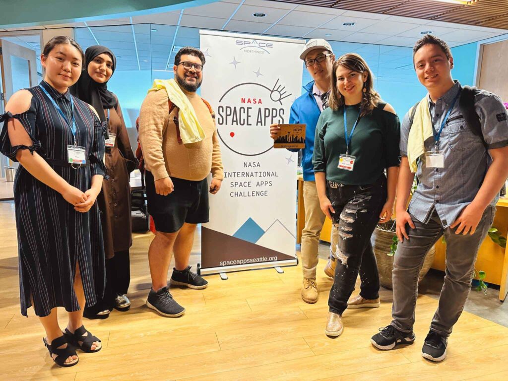 Team ExoSpace 2023 Seattle Space Apps Winners